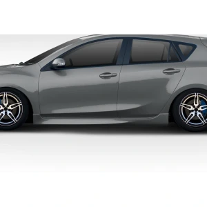 2010-2013 Mazda 3 OEM Look Side Skirts - image 1