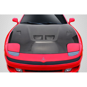 1991-1993 Mitsubishi 3000GT Carbon Creations Evo Hood - 1 Piece - image 1