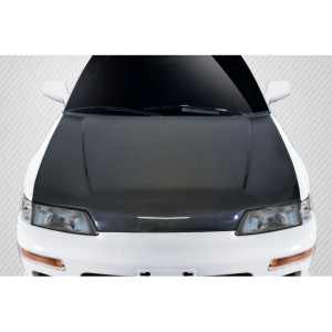 1988-1991 Honda Civic HB CR-X JDM OEM Look Hood - 1 Piece ( JDM VERSION) - image 1