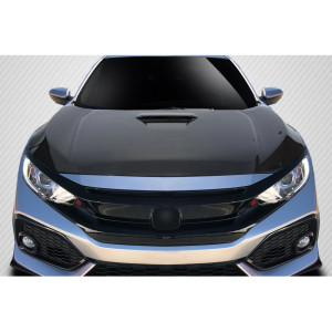 2017-2021 Honda Civic Type R OEM Look Hood - 1 Piece - image 1