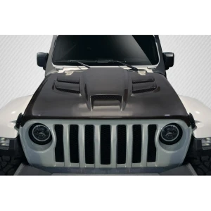 2018-2025 Jeep Wrangler Viper Carbon Fiber Hood - image 1