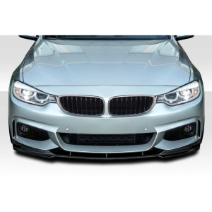 2014-2020 BMW 4 Series M-Sport F32 Carbon AF-1 Front Add On Lip Under Spoiler ( CFP ) - 1 Piece - image 1