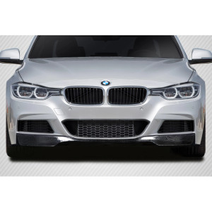 2012-2018 BMW 3 Series F30 M Sport Carbon AF-1 Front Add On Lip Under Spoiler ( CFP ) - 1 Piece (S) - image 1