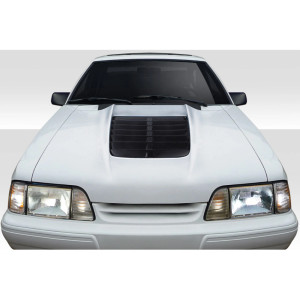 1987-1993 Ford Mustang GT500 V2 Hood - 1 Piece - image 1