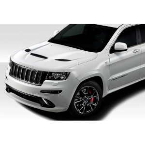 2011-2022 Jeep Grand Cherokee Hellcat Look Hood - 1 Piece - image 1