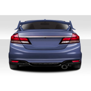 2006-2015 Honda Civic 4DR Duraflex Type R Look Rear Wing Spoiler - 1 Piece - image 1