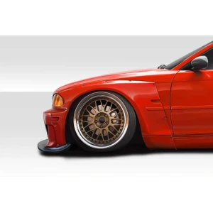 1999-2001 BMW 3 Series E46 4DR Circuit Wide Body Front Fender Flares - 4 Piece - image 1