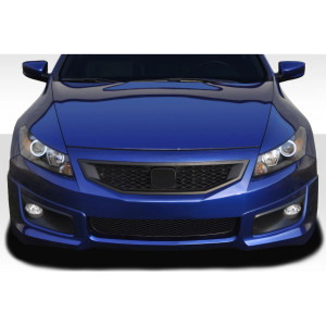 2008-2010 Honda Accord 2DR HFP V2 Look Front Lip Under Spoiler Air Dam - 1 Piece - image 1