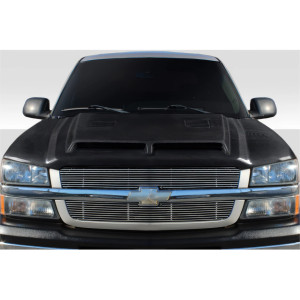 2002-2006 Chevrolet Avalanche (w/o cladding) 2003-2005 Silverado GT500 Hood - 1 Piece - image 1