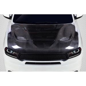 2011-2023 Dodge Durango Carbon Creations SRT Hellcat Look Hood - 1 Piece - image 1 2011-2023 Dodge Durango Carbon Creations SRT Hellcat Look Hood - 1 Piece - image 1