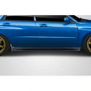 2002-2007 Subaru Impreza VRS Carbon Fiber Side Skirts - image 1