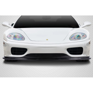 1999-2004 Ferrari 360 Modena Carbon Creations Eros Version 2 Front Lip Air Dam - 1 Piece - image 1