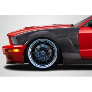 2005-2009 Ford Mustang GT350 V2 Look Front Fenders - 2 Piece - image 1