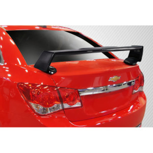 2011-2015 Chevrolet Cruze Carbon Creations QTM Wing Spoiler - 3 Piece - image 1