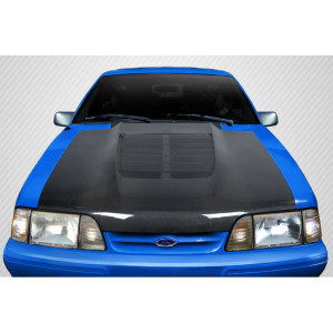 1987-1993 Ford Mustang GT500 V2 Hood - 1 Piece - image 1