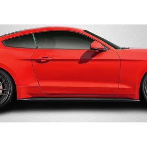 2015-2023 Ford Mustang KT Carbon Fiber Side Skirts - image 1