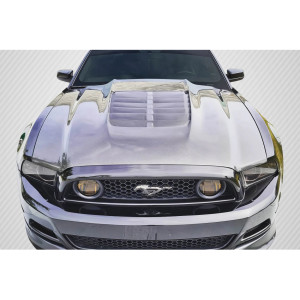 2013-2014 Ford Mustang / 2010-2014 Mustang GT500 Carbon Creations GT500 V2 Hood - 1 Piece - image 1