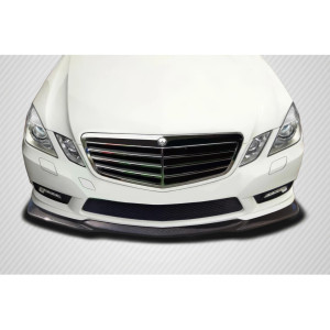2010-2013 Mercedes E Class W212 Carbon Creations L Sport Front Lip Spoiler - 1 Piece - image 1