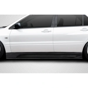 2003-2006 Mitsubishi Lancer VRS Carbon Fiber Side Skirts - image 1