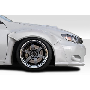 2008-2011 Subaru Impreza 2008-2010 Impreza WRX 4DR 5DR MSR Front Fender Flares - 4 Piece - image 1