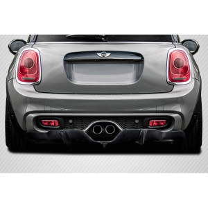 2014-2021 Mini Cooper S F55 F56 F57 Carbon Creations DLR Rear Diffuser - 1 Piece - image 1
