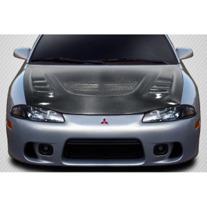 1995-1999 Mitsubishi Eclipse Eagle Talon Carbon Creations Evo GT Hood - 1 Piece - image 1 1995-1999 Mitsubishi Eclipse Eagle Talon Carbon Creations Evo GT Hood - 1 Piece - image 1