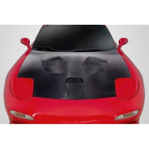 1993-1997 Mazda RX7 Scooter Carbon Fiber Hood - image 1