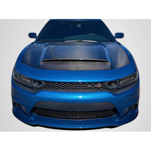 2015-2023 Dodge Charger Carbon Creations Demon Look Hood - 1 Piece - image 1