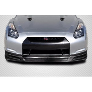 2009-2011 Nissan GT-R R35 Carbon Creations C1 Front Lip Under Spoiler Air Dam - 1 Piece - image 1