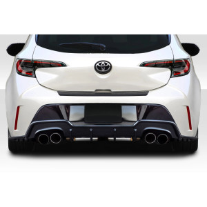 2019-2023 Toyota Corolla Hatchback Duraflex A Spec Rear Diffuser - 3 Piece - image 1