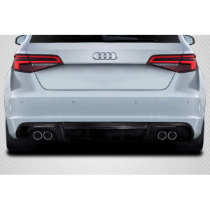 2013-2016 Audi A3 Sportback RS3 Look Rear Diffuser - 1 Piece - image 1