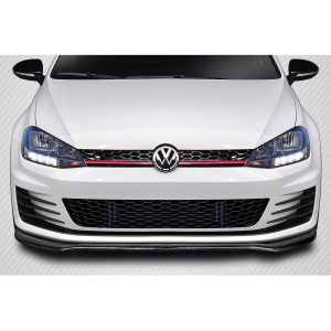 2015-2017 Volkswagen Golf GTI Carbon Creations Max Front Lip Under Spoiler - 1 Piece - image 1