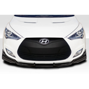 2012-2017 Hyundai Veloster Non Turbo EBS Front Lip Spoiler - 3 Piece - image 1