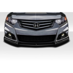 2009-2014 Acura TSX HFP V3 Look Front Lip Under Spoiler Air Dam - 3 Piece ( fits modulo bumper only ) - image 1