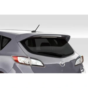 2010-2013 Mazda 3 Turbo Look Rear Roof Wing Spoiler- 1 Piece - image 1
