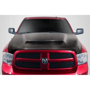 2009-2018 Dodge Ram 1500 Demon Look Hood - 1 Piece - image 1