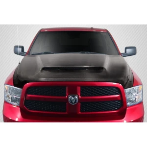 2009-2018 Dodge Ram 1500 Demon Look Hood - 1 Piece - image 1
