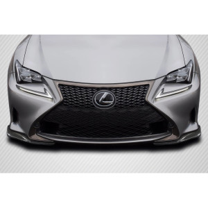 2014-2018 Lexus RC Series RC200T RC350 Carbon Creations EBS Front Lip Splitters - 2 Piece (F Sport model only) - image 1