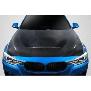 2012-2018 BMW 3 Series GTS Look Carbon Fiber Hood - image 1