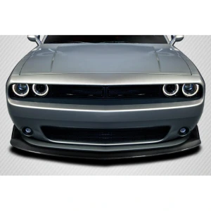 2015-2023 Dodge Challenger Street Xtreme Carbon Fiber Front Lip - image 1