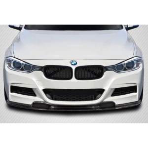 2012-2018 BMW 3 Series V1 Carbon Fiber Front Lip - image 1