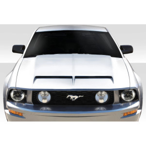 2005-2009 Ford Mustang Duraflex GT500 V4 Hood - 1 Piece - image 1