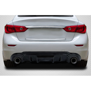 2014-2017 Infiniti Q50 Lightspeed Rear Diffuser - 1 Piece - image 1