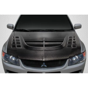 2003-2006 Mitsubishi Evolution VT-X Carbon Fiber Hood - image 1