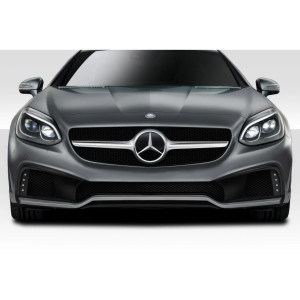 2012-2016 Mercedes SLK Class R172 Duraflex W-1 Front Bumper and Front Bumper Accessories- 2 Piece - image 1