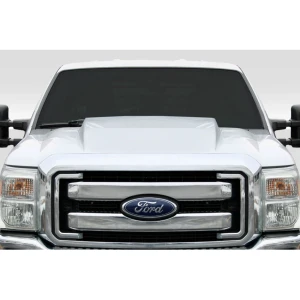 2011-2016 Ford Super Duty F250 F350 F450 3" Cowl Hood - 1 Piece - image 1