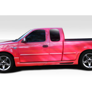 1997-2003 Ford F-150 2DR Extended Cab Duraflex Platinum Side Skirts Rocker Panels - 4 Piece - image 1