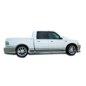 1997-2003 Ford F-150 4DR Platinum Side Skirts Rocker Panels - 2 Piece - image 1