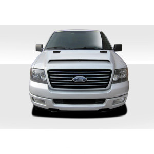 2004-2008 Ford F-150 / 2006-2008 Lincoln Mark LT Super Snake Look Hood - 1 Piece - image 1