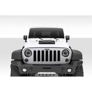 Universal Dual Ram Air Hood Scoop - 1 Piece - image 1
